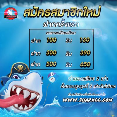 shark66 สมาชิกใหม่ pg slot